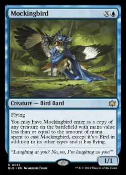 x1 Mockingbird - Bloomburrow - NM - MTG - Image 1