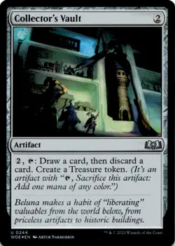 MTG Collector's Vault Foil NM Wilds of Eldraine Magic 244 - Image 1