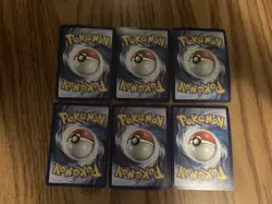 Pokemon Card Lot Of 6 Rarer Cards, Rainbow And Tag Teams - Image 3