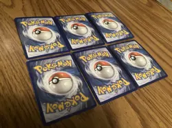 Pokemon Card Lot Of 6 Rarer Cards, Rainbow And Tag Teams - Image 4