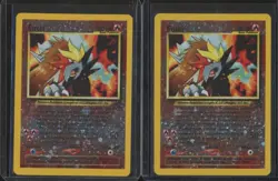 2001 Pokemon Movie 3 Promo (x2 LOT) ENTEI Reverse Foil #34 Black Star HP-MP BW6 - Image 1