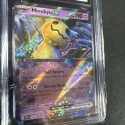 2023 Pokemon Mimikyu ex #004 - SV Black Star Promo - CGC 10 Gem Mint - Image 3