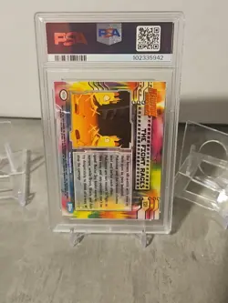 1999 TOPPS POKEMON THE MOVIE EDITION THE FIGHT RAGES #35 MOVIE EDITION PSA 9 - Image 3