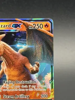 Charizard GX SM195 - Sun & Moon Black Star Promo Holo Pokemon NM/MINT - Image 3