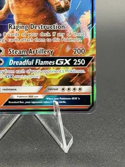 Charizard GX SM195 - Sun & Moon Black Star Promo Holo Pokemon NM/MINT - Image 4