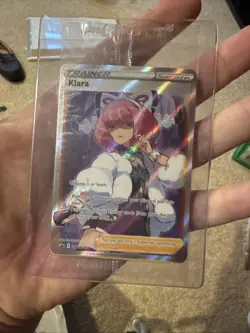 Pokemon TCG - SEALED Klara Black Star Promo SWSH302 - Image 1