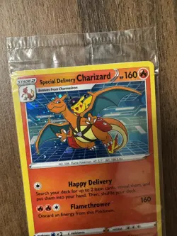 Charizard - Special Delivery SWSH075 SEALED - NM - Holo - Pokemon TCG - Image 4