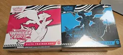 Pokemon TCG Black Bolt & White Flare Elite Trainer Boxes (ETBs) *New and Sealed* - Image 1
