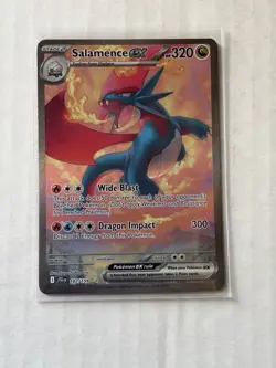 Salamence ex #187 Journey Together Pokemon 2025 Special Illustration Rare NM - Image 1