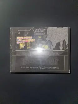 Pokemon TCG Sword & Shield Zamazenta ETB Elite Trainer Box PLUS New/Sealed - Image 2