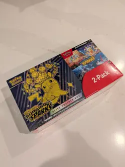 Pokemon Surging Sparks Booster Elite Trainer Box 2-pack- Rare Sealed - Image 3
