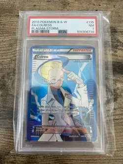 Colress (Team Plasma) (135 Full Art) 135/135 Plasma Storm Holo for sale online - Image 1