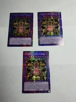 3x The Unstoppable Exodia Incarnate INFO-EN033 QCR 1st Edition NM Yugioh - Image 1