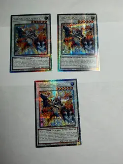 3x Silvera, Wolf Tamer of the White Forest INFO-EN038 QCR 1st Edition NM Yugioh - Image 1
