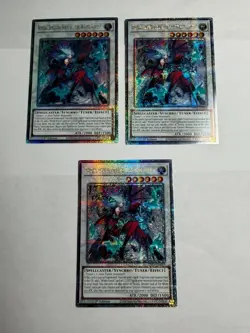 3x Rciela Sinister Soul of the White Forest INFO-EN039 QCR 1st Edition NM Yugioh - Image 1