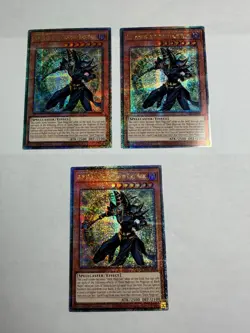3 Dark Magician the Magician of Black Magic INFO-EN006 QCR 1st Edition NM Yugioh - Image 1