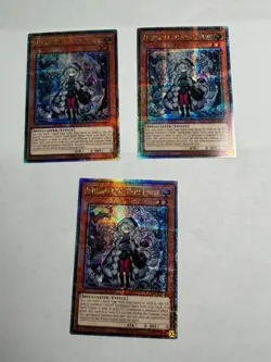 3x Astellar of the White Forest INFO-EN013 QCR 1st Edition NM Yugioh - Image 1
