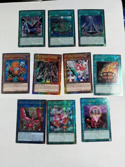 10x FRENCH RA03 QCR Platinum Lot Junk Synchron One For One Edison Yugioh - Image 1