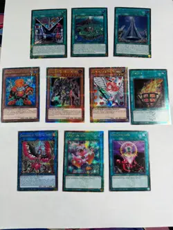 10x SPANISH RA03 QCR Platinum Lot Junk Synchron One For One Edison Yugioh - Image 1