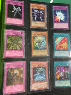 YuGiOh 360 Binder Random Lot -Bids Start at 1 CENT! - TEN PAGES of HOLOs! - Image 2