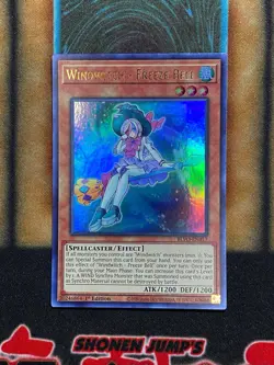 Yugioh Windwitch - Freeze Bell BLVO-EN017 Ultra Rare 1st Ed NM - Image 1