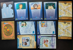 Lot of 11 - 2000 Upper Deck CARDCAPTOR Card Lot English Vintage Anime - Image 2