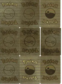 Lot Of 13 Gold Foil Pokemon Trading Cards (Unofficial Fan Art Cards/Gamefreak) - Image 2