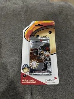 2007 MapleStory Trading Card Game (1) 9 Cards Booster Pack (Brand New, Sealed) - Image 1