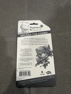 2007 MapleStory Trading Card Game (1) 9 Cards Booster Pack (Brand New, Sealed) - Image 2