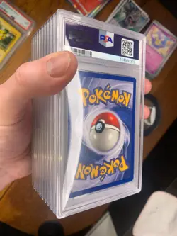 Lot of 10 Pokemon Jungle Graded Cards Pikachu + Commons and Uncommons PSA 6-9 - Image 3