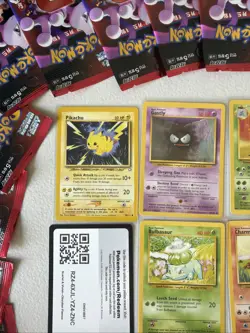 Pokemon Card Lot - Plus 30 Pokemon Booster Packs Included And 15 Valuabl Card 16 - Image 2