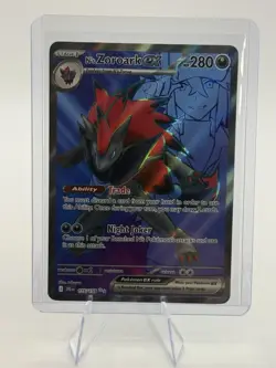 Pokemon TCG N's Zoroark EX Holo Ultra Rare Card 175/159 Sv09: Journey Together - Image 1