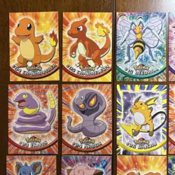 Pokemon TCG Topps 20 Card Lot - Includes Charmander, Charmeleon, Raichu, & More - Image 2