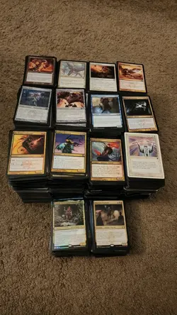MTG Magic The Gathering 6000+ Card Bulk Lot Com/ Rare Uncom Cards No Basic Lands - Image 1
