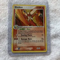 Pokemon TCG Blaziken EX Emerald Holo Rare Card 1/106 - Image 1