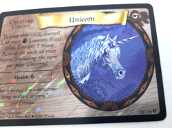 Harry Potter TCG Unicorn Foil 20/116 Near Mint Rare Creature Card Health 6, Star - Image 5