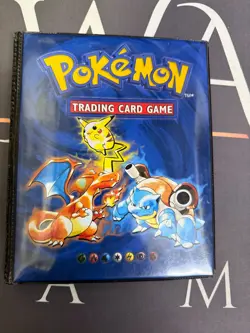 Vintage Official Pokemon Card Wizards Of The Coast Binder Folder 1999 Nintendo - Image 1