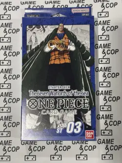 One Piece Card Game Seven Warlords Starter Deck ST03 - English - Sealed - Image 1