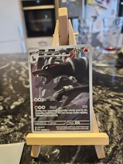 Houndoom 066/064 Shrouded Fable Illustration Rare Holo Card Pokemon TCG NM - Image 1