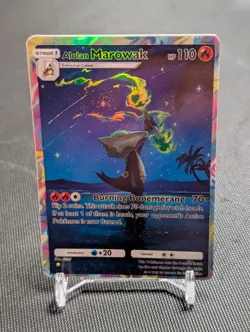 Alolan Marowak Holo Custom Card Pokemon TCG Pocket - Image 1