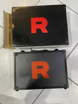 Pokemon TCG Team Rocket 20th Anniversary Briefcase Attach case W/ Box (NO CARDS) - Image 1