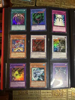 Yu-Gi-Oh! TCG Vintage Yugioh Card Binder Lot Bpt Summoned Skull holos rares - Image 2