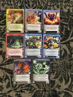 Chaotic TCG Lot #11 Forged Unity Creature Lot 8 Card Lot - Image 1