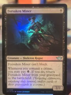 Forsaken Miner Outlaws of Thunder Junction Foil - Image 1
