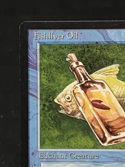 Fishliver Oil - Arabian Nights ~LP~ Magic The Gathering MTG - Image 3