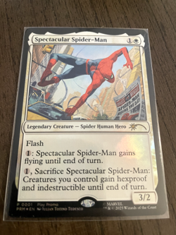 FOIL NM Spectacular Spider-Man Promo MTG Spotlight Series Baltimore Top 128 - Image 1