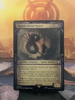 Shelob, Dread Weaver (Showcase Scrolls) MTG Commander: Lord of the Rings NM - Image 1