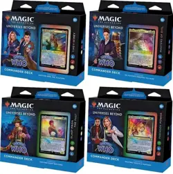 MTG Doctor Who Commander Decks Factory Sealed Case - Set of 4 - Image 1
