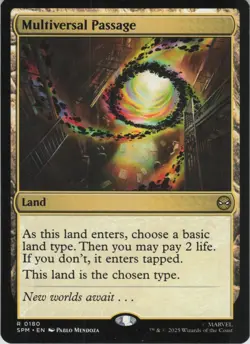 Magic The Gathering-Multiversal Passage Marvel's Spider-Man Nonfoil-NM mtg - Image 1