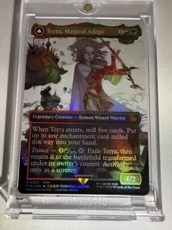 Terra, Magical Adept (Borderless) Final Fantasy Foil MTG - Image 3